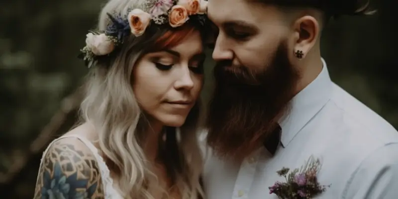  Suknia ślubna w stylu boho