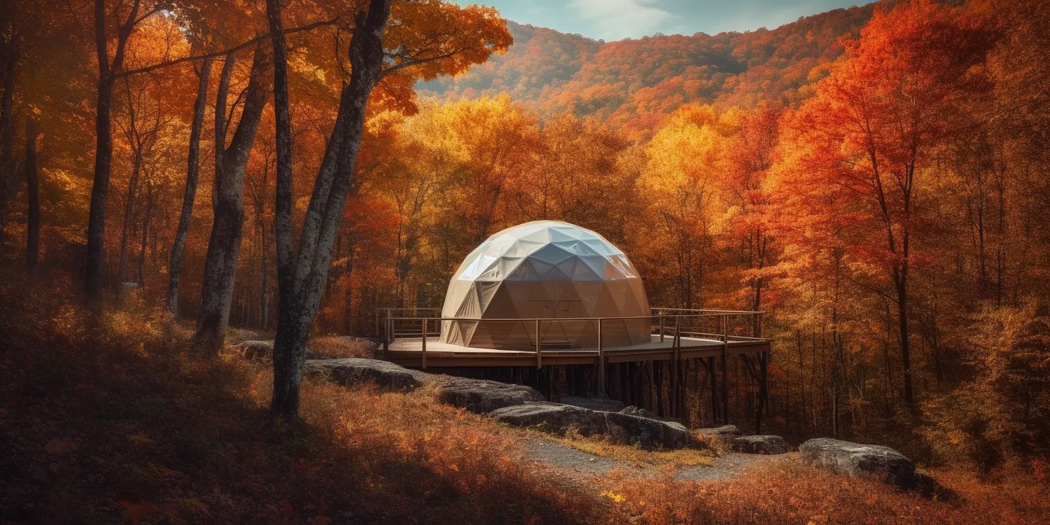 Namiot kopułowy całoroczny 