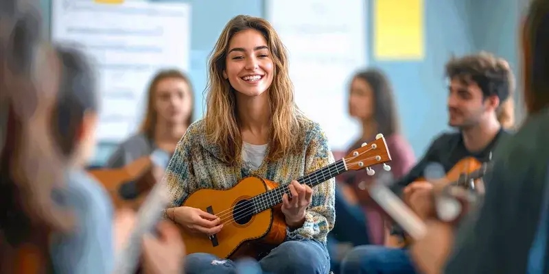 Jak nastroić ukulele koncertowe?