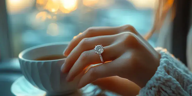 Pierścionek zaręczynowy na którym palcu