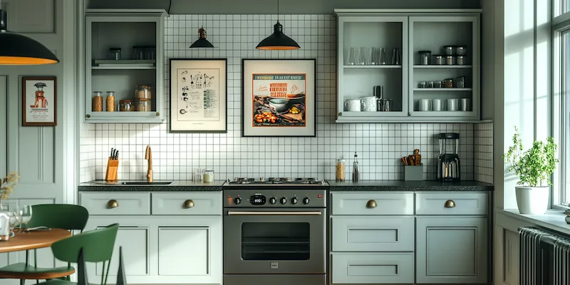 Czerwone meble kuchenne jakie ściany?