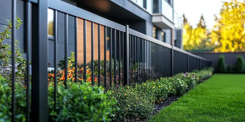 Aluminium Sichtschutzzaun aus Polen