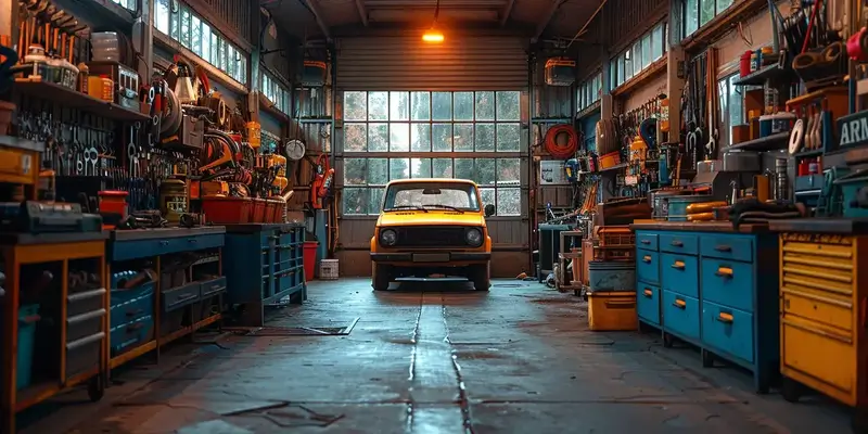 Na jaki kolor pomalować warsztat samochodowy?